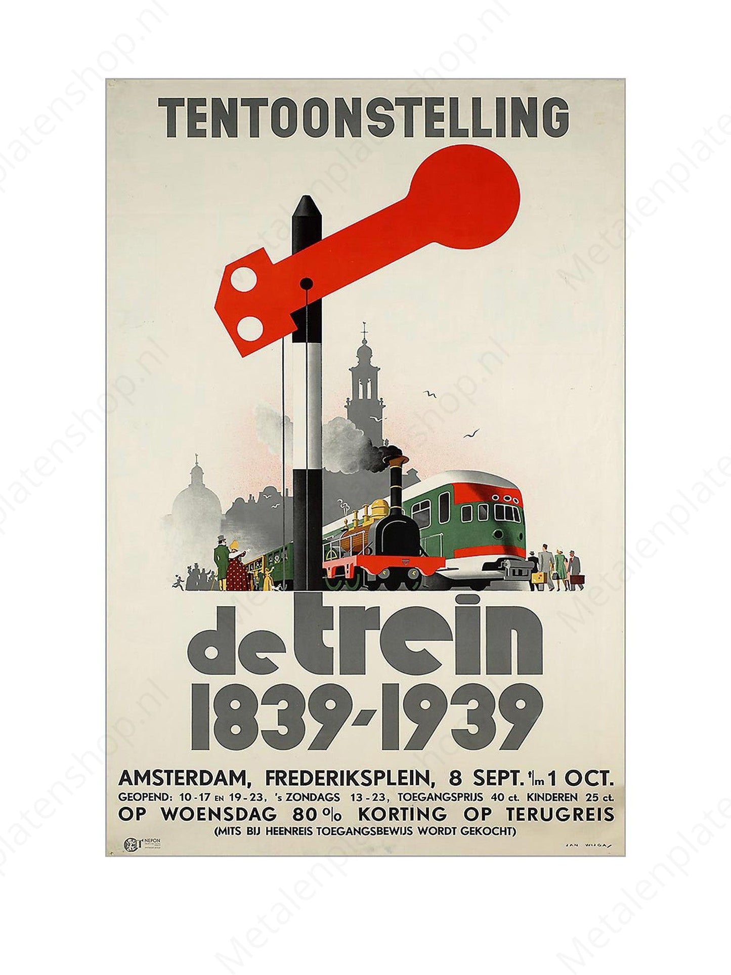 Exhibition the train 1839-1939 - Nostalgic
