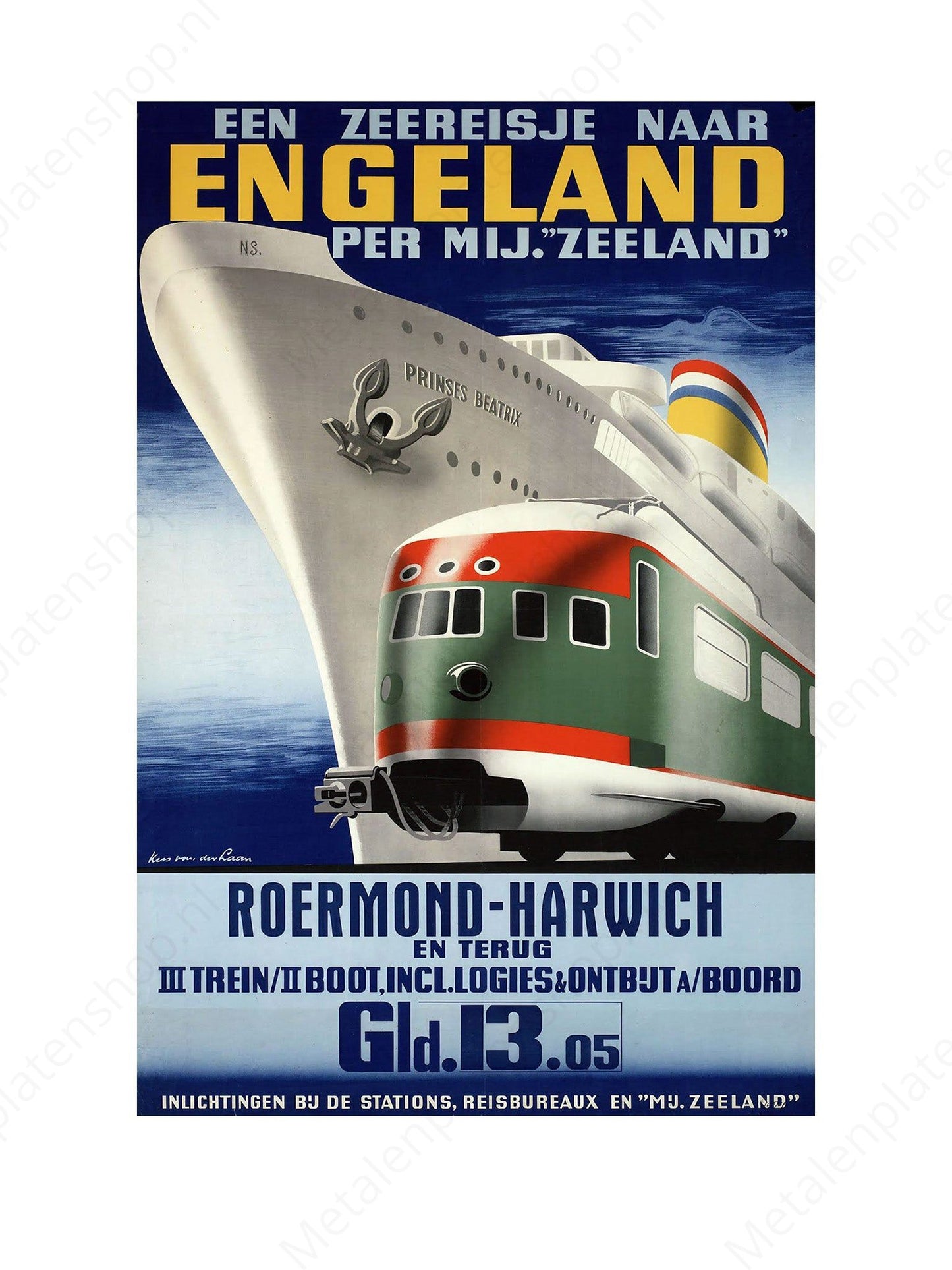 A Sea Voyage to England - Nostalgic