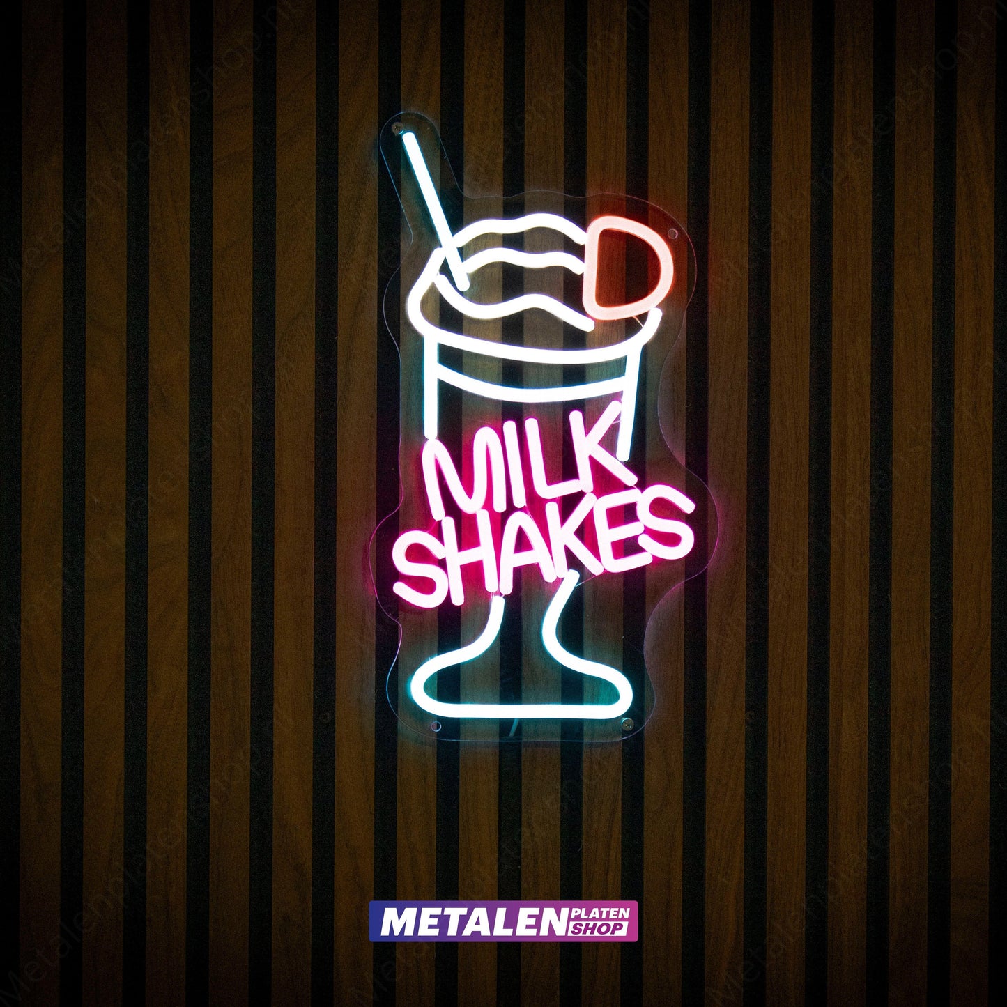 Milkshake - Neon Sign - LED