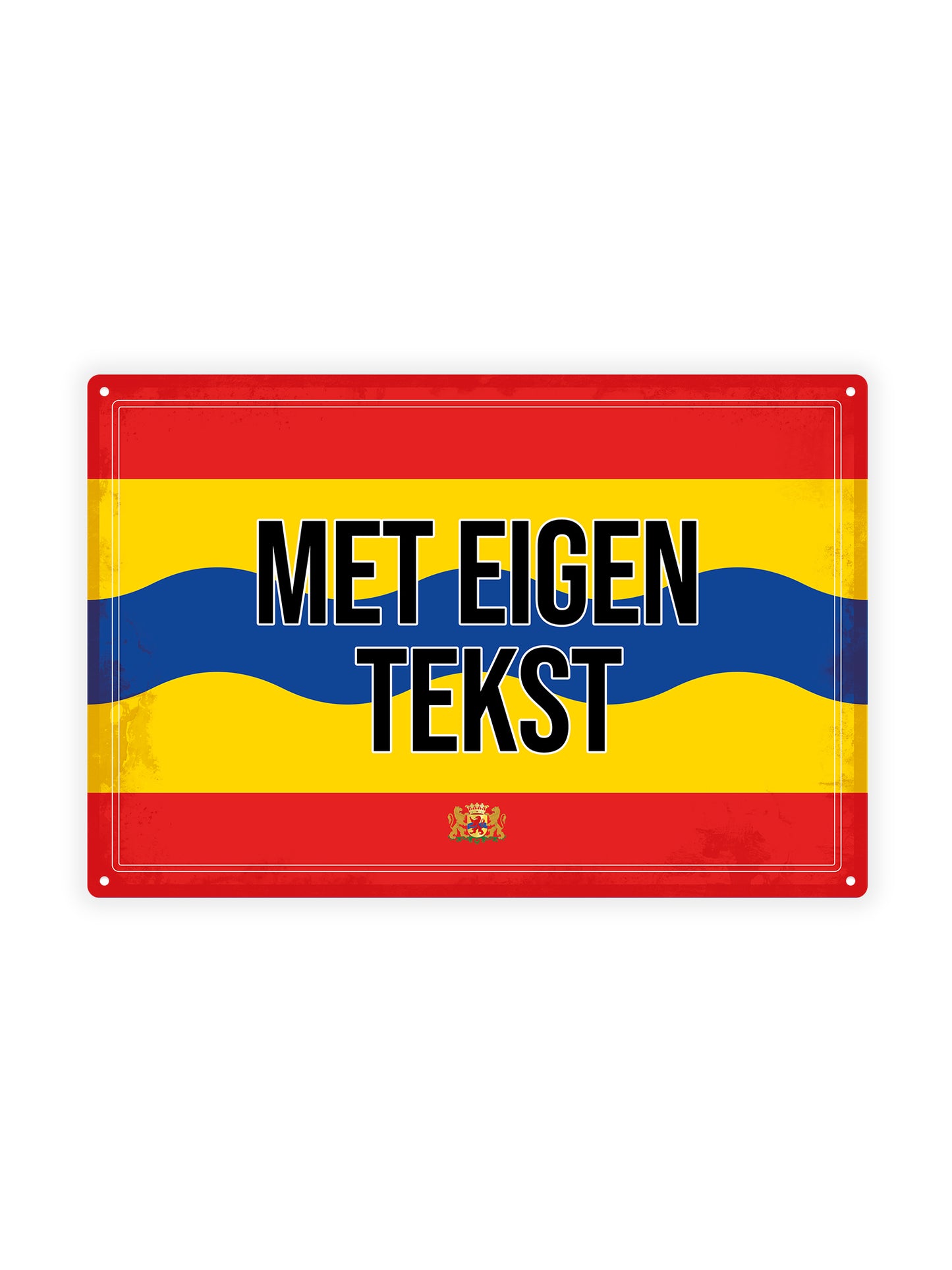 Overrijsel with own text