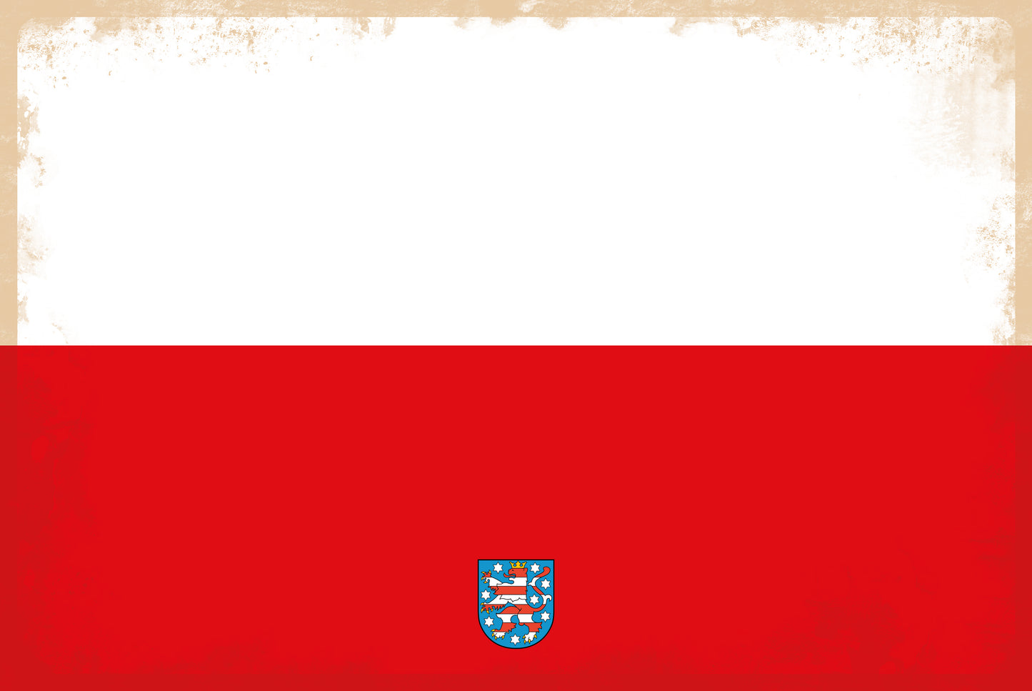 Thuringia - With own text