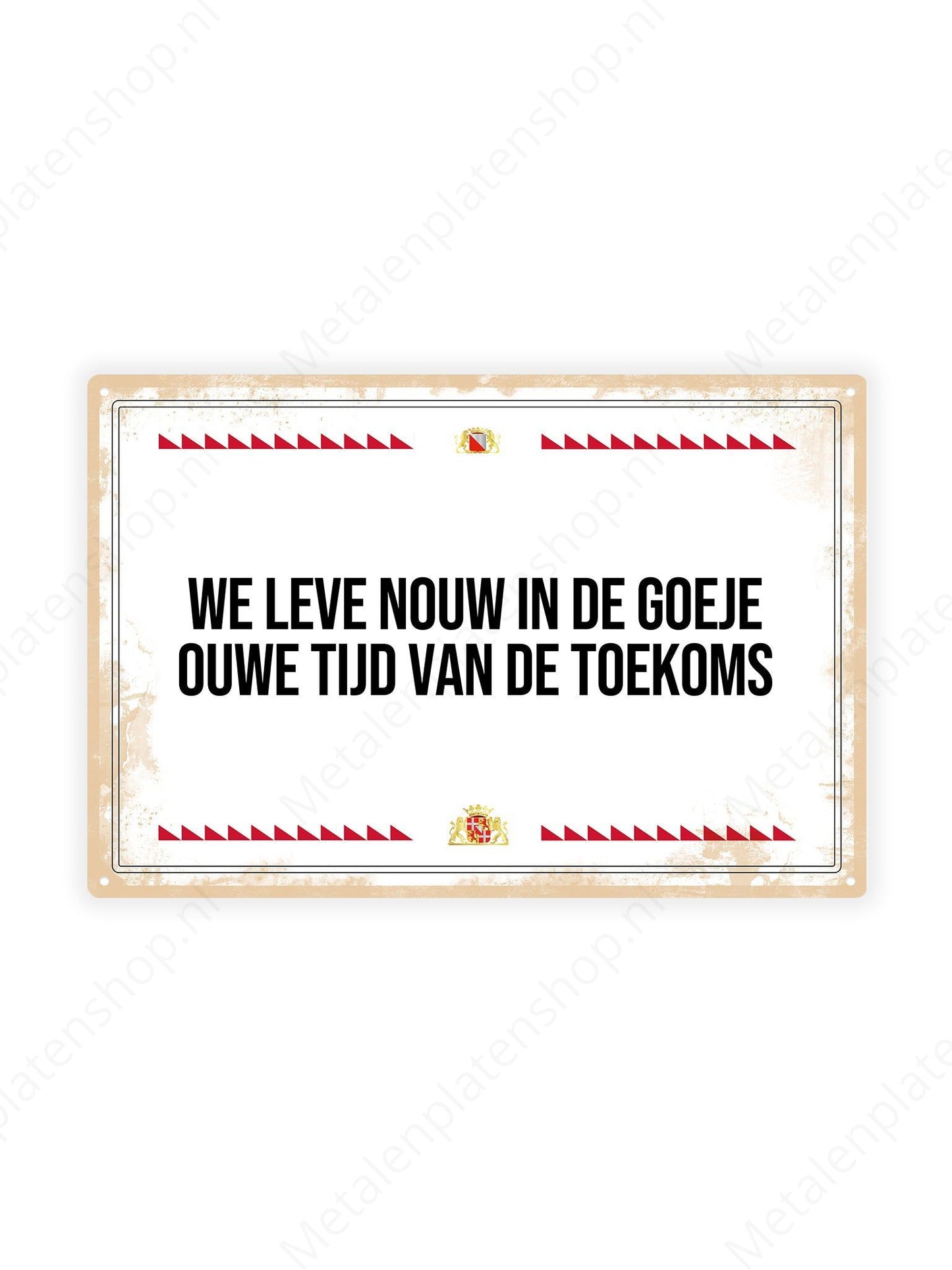 We live now in the good old days of the future - Utrechtse Teksten