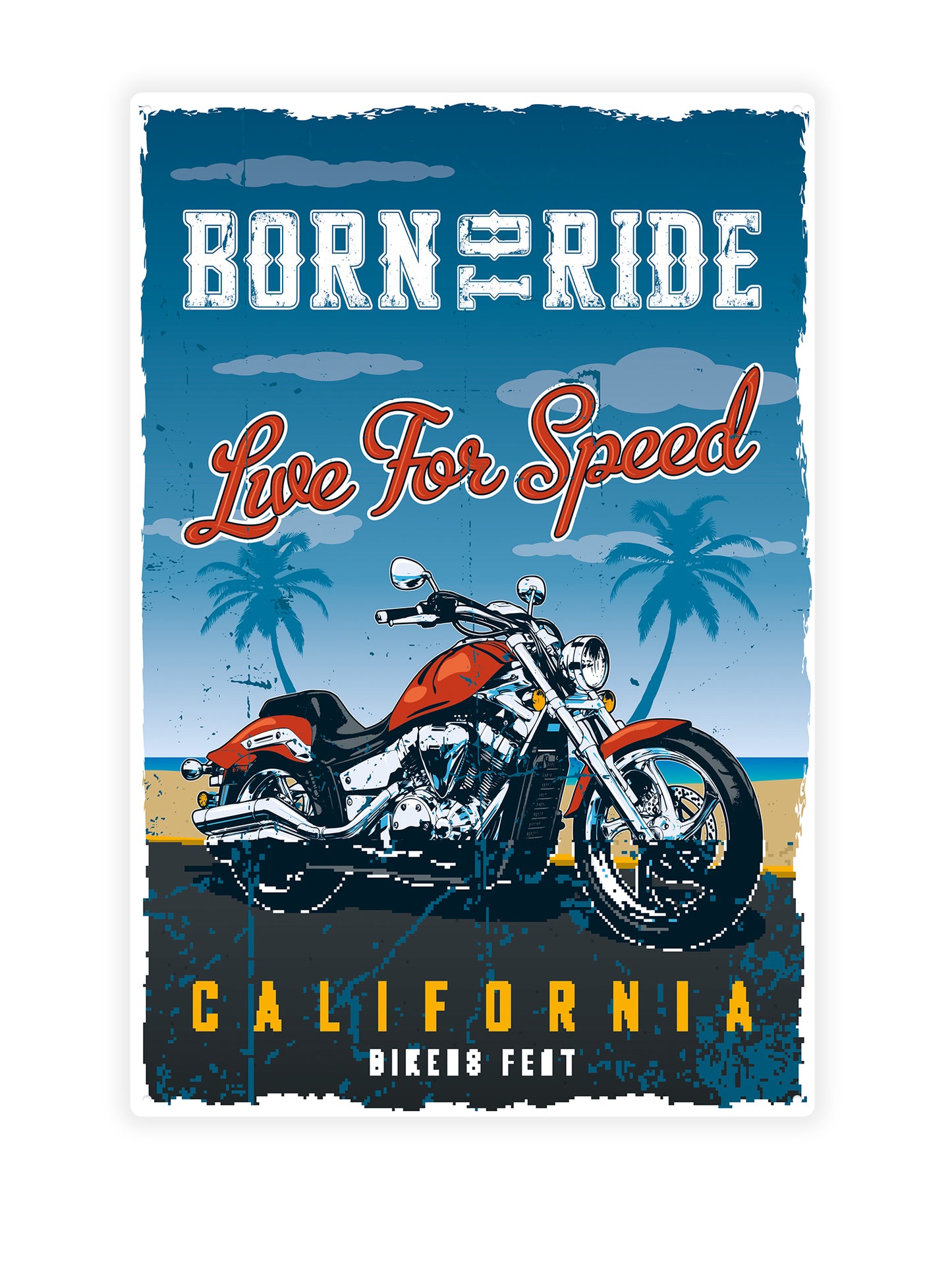 Born to ride live for speed