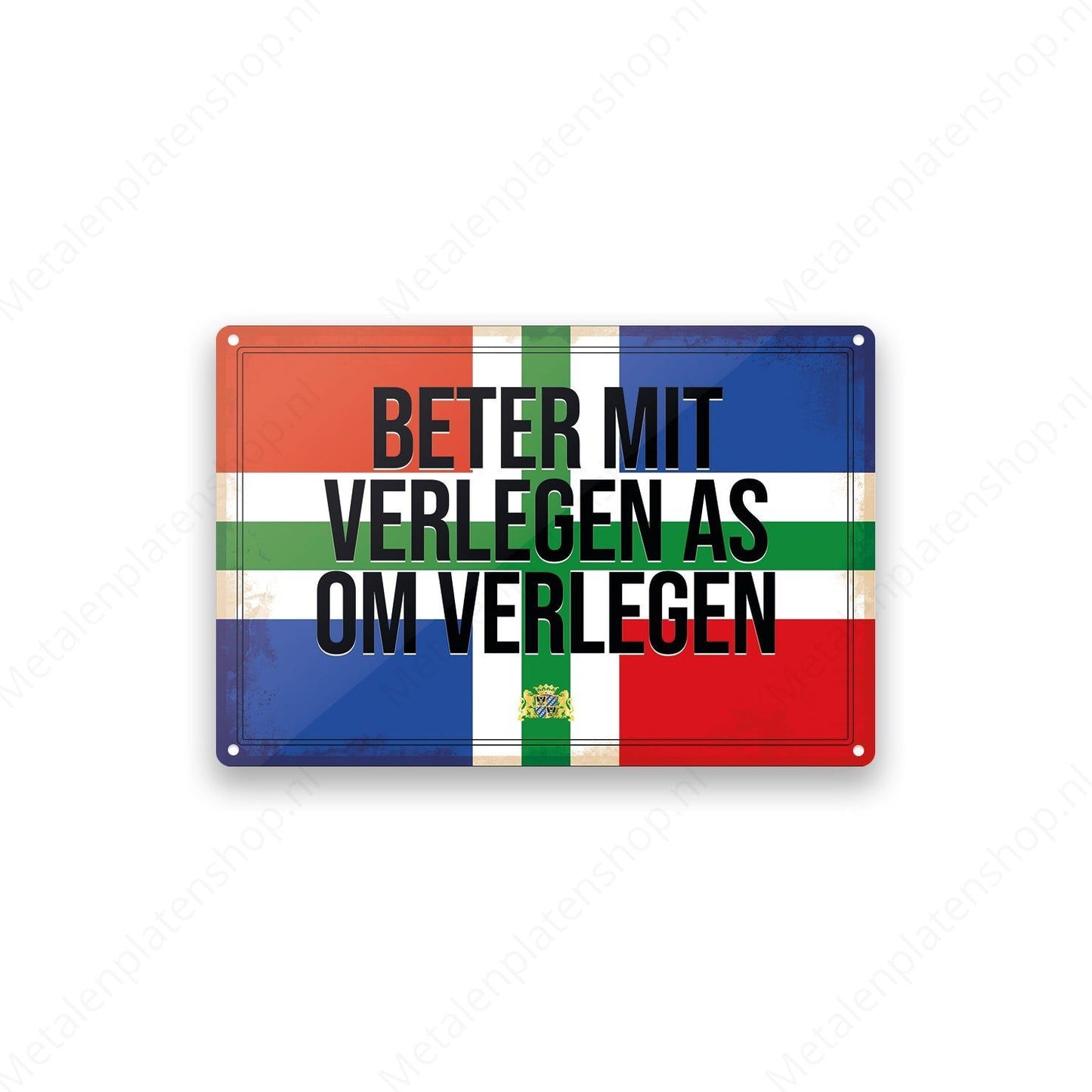 Metal Wall Sign - FC Utrecht - Haller 91 Shirt