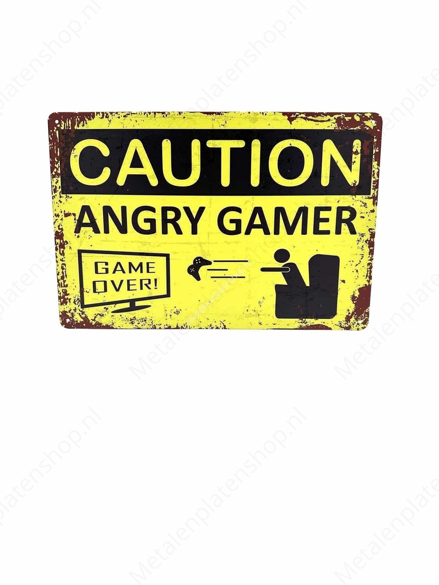 Caution Angry Gamer - Gaming