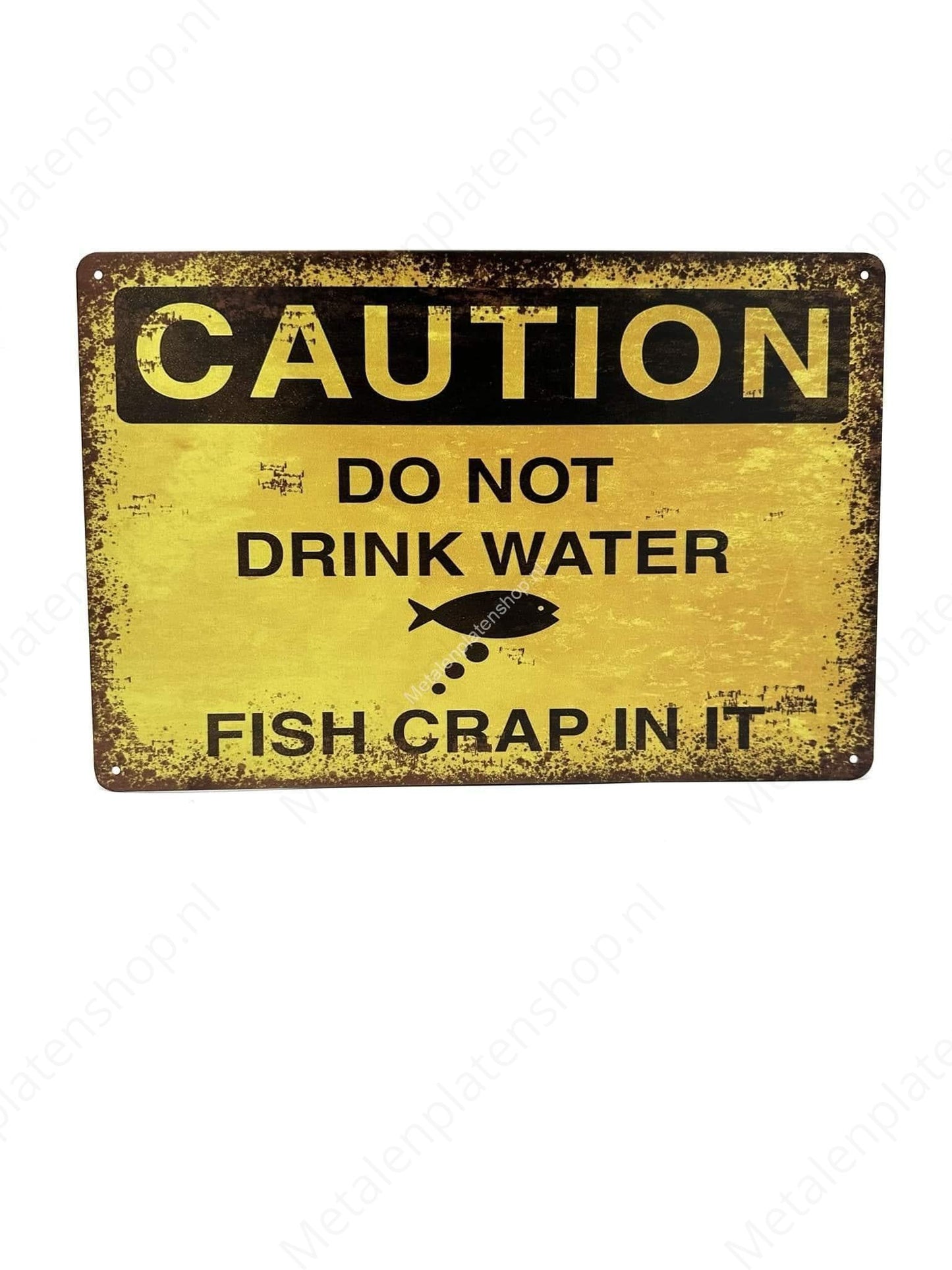 Caution: Do Not Drink Water