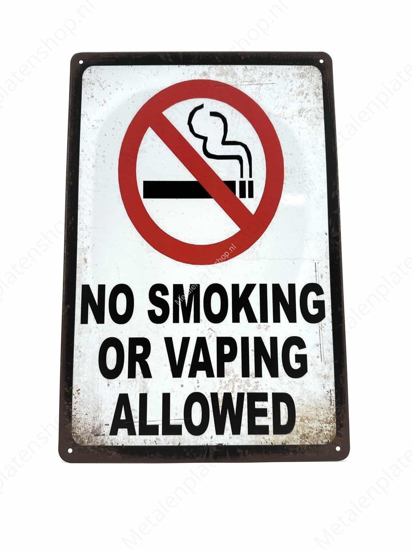 No Smoking or Vaping Allowed