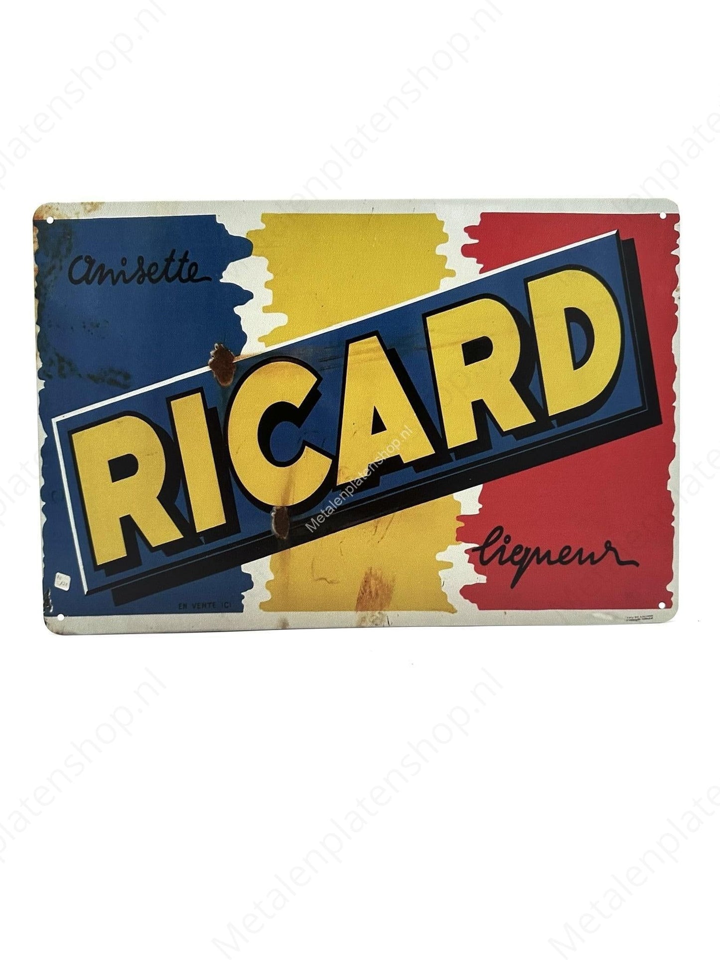 Ricard - French Drink Metal Wall Sign