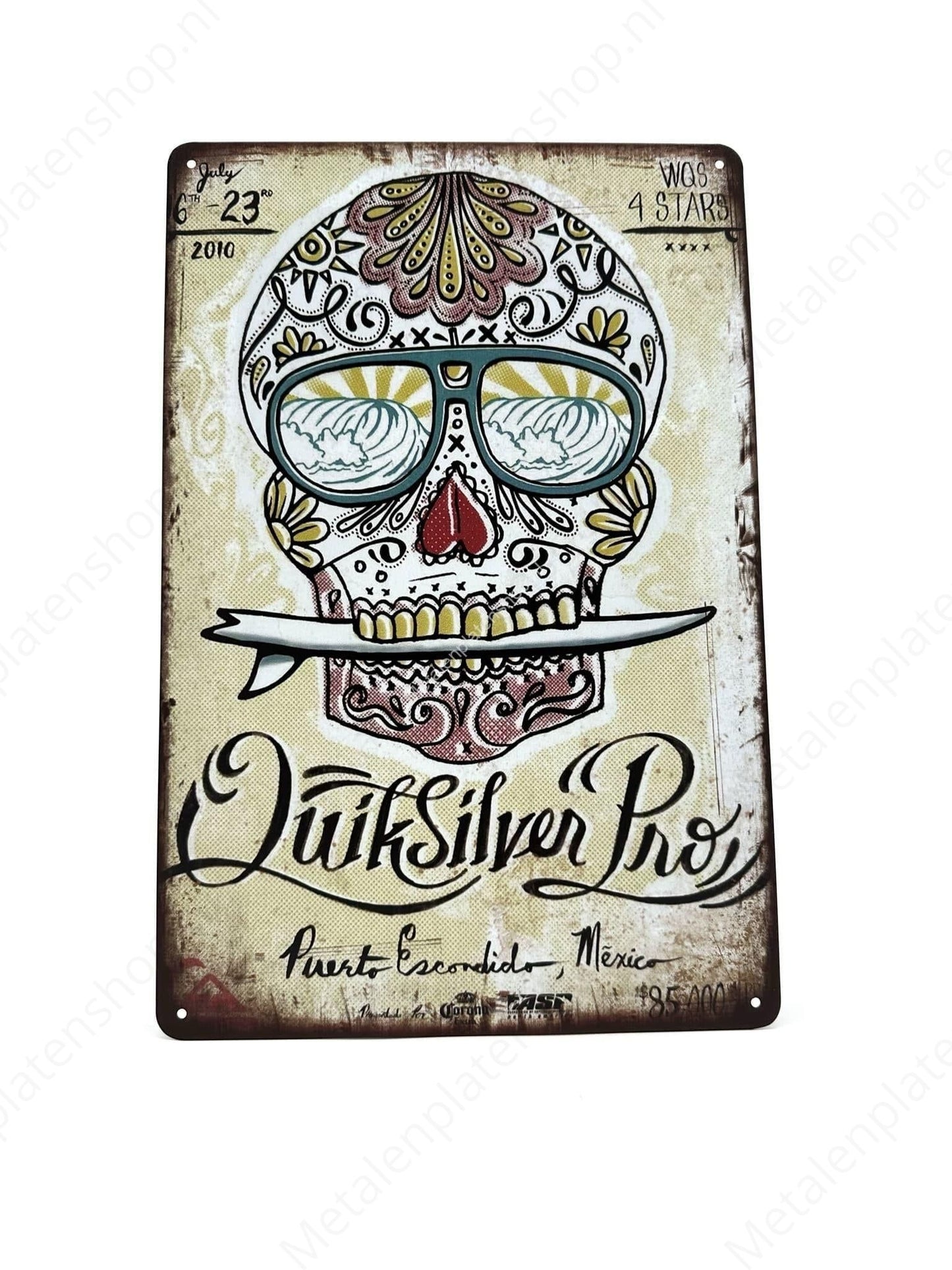 Quicksilver Pro - Drink Metal Wall Sign