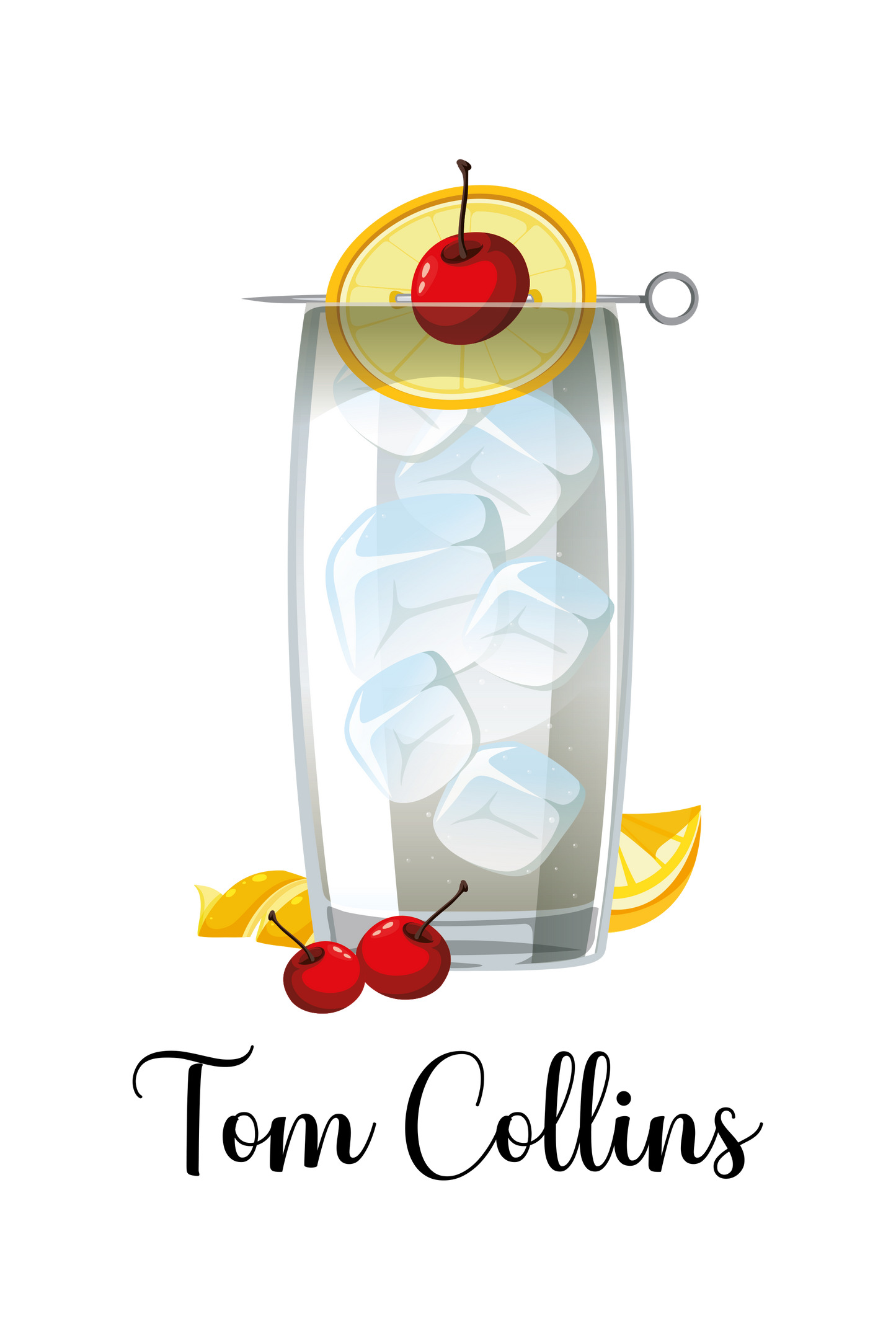 Tom Collins - Cafe bord