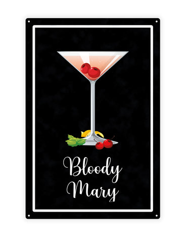 Blood Mary twee - Cafe bord