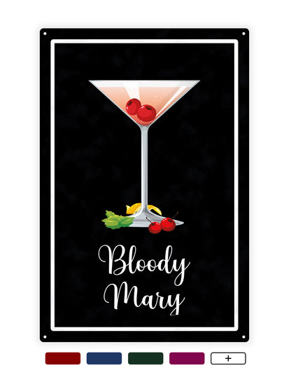 Blood Mary twee - Cafe bord