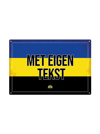 Metal Wall Sign - FC Utrecht - Haller 91 Shirt