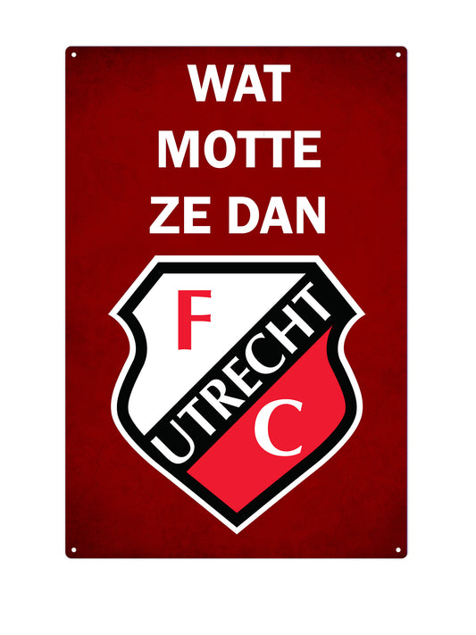 FC Utrecht - Wat motte ze dan
