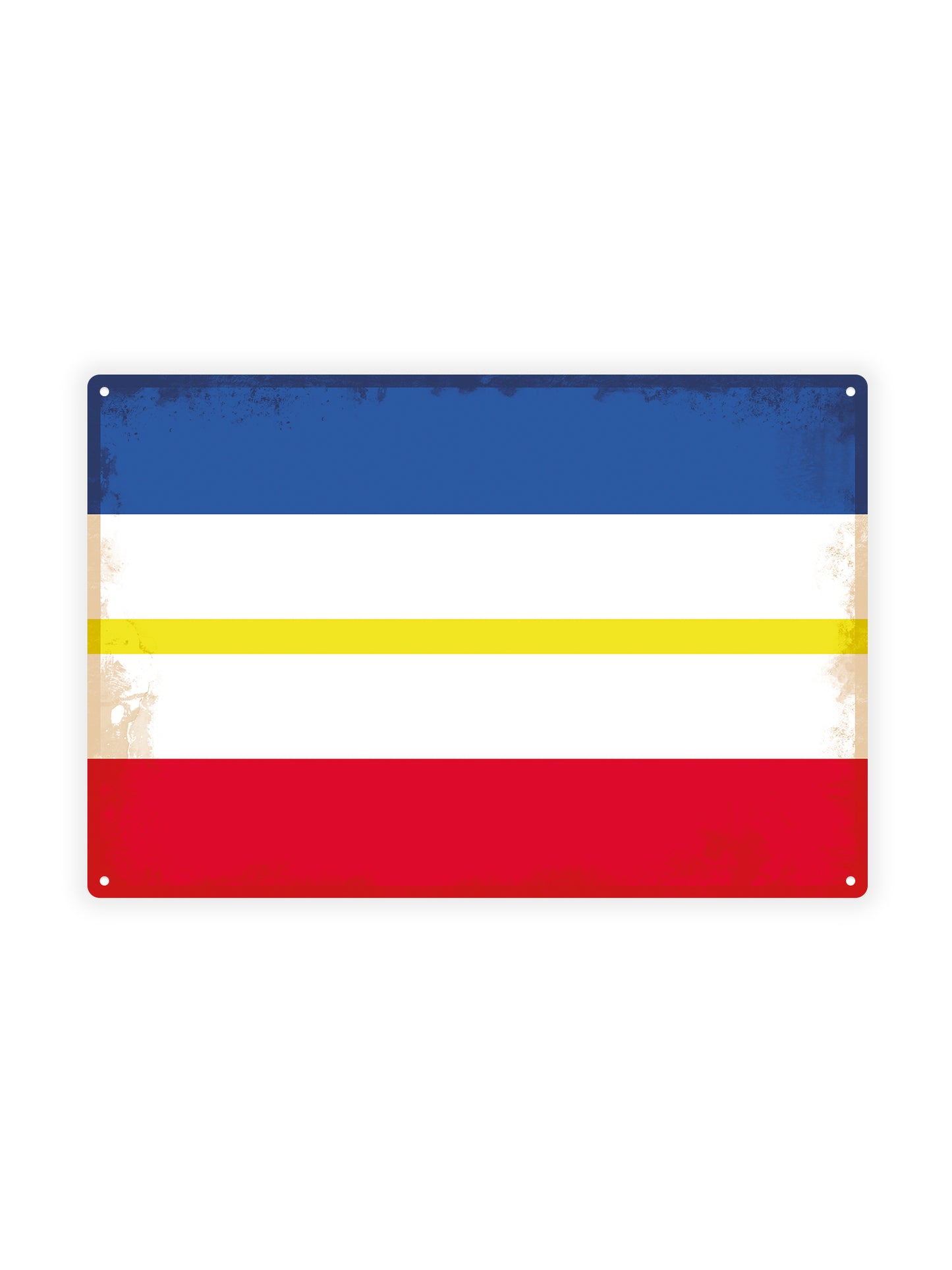 Mecklenburg-Vorpommern - Metalen Wandbord