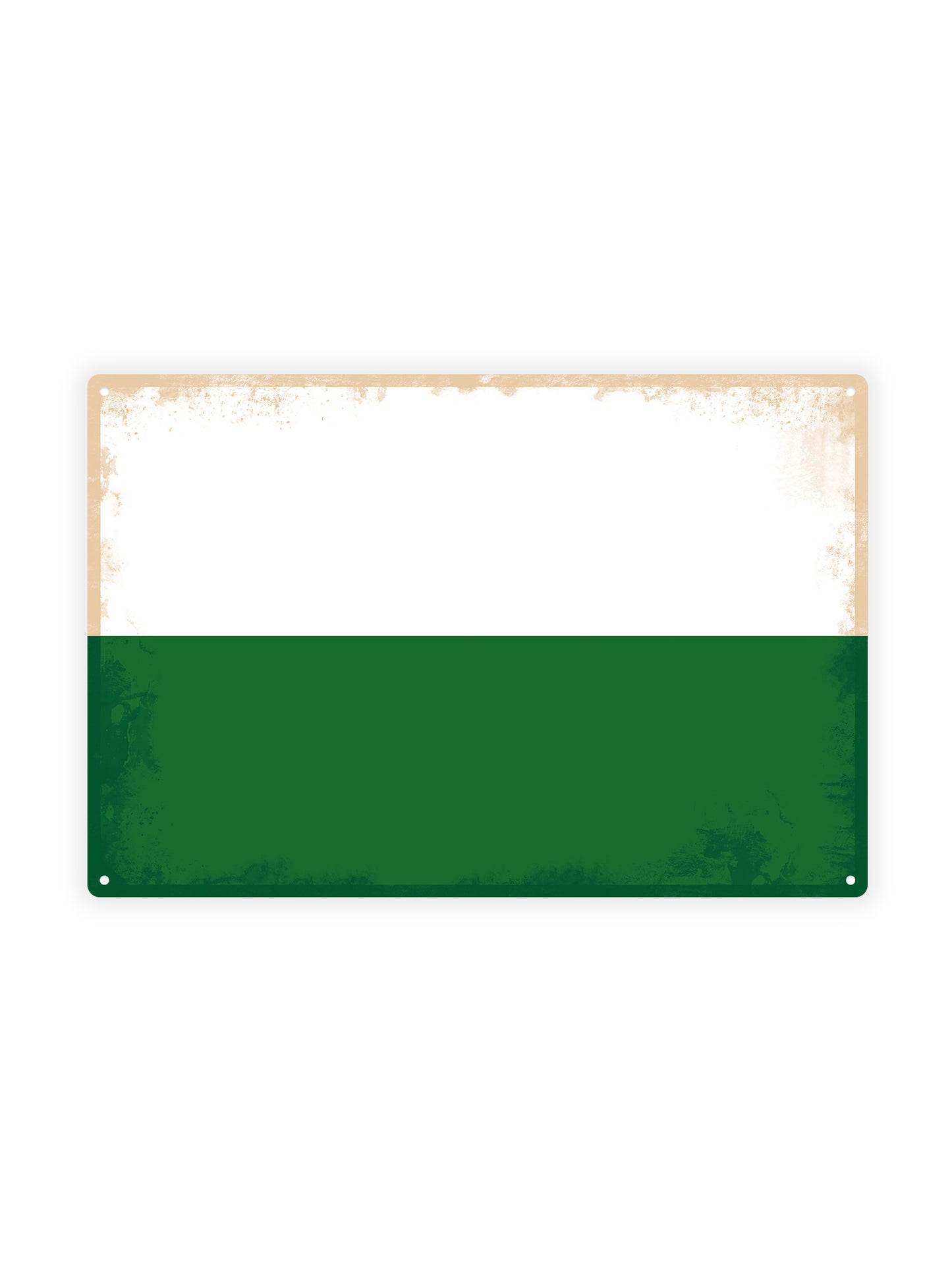 Freistaat Sachsen - Metalen Wandbord