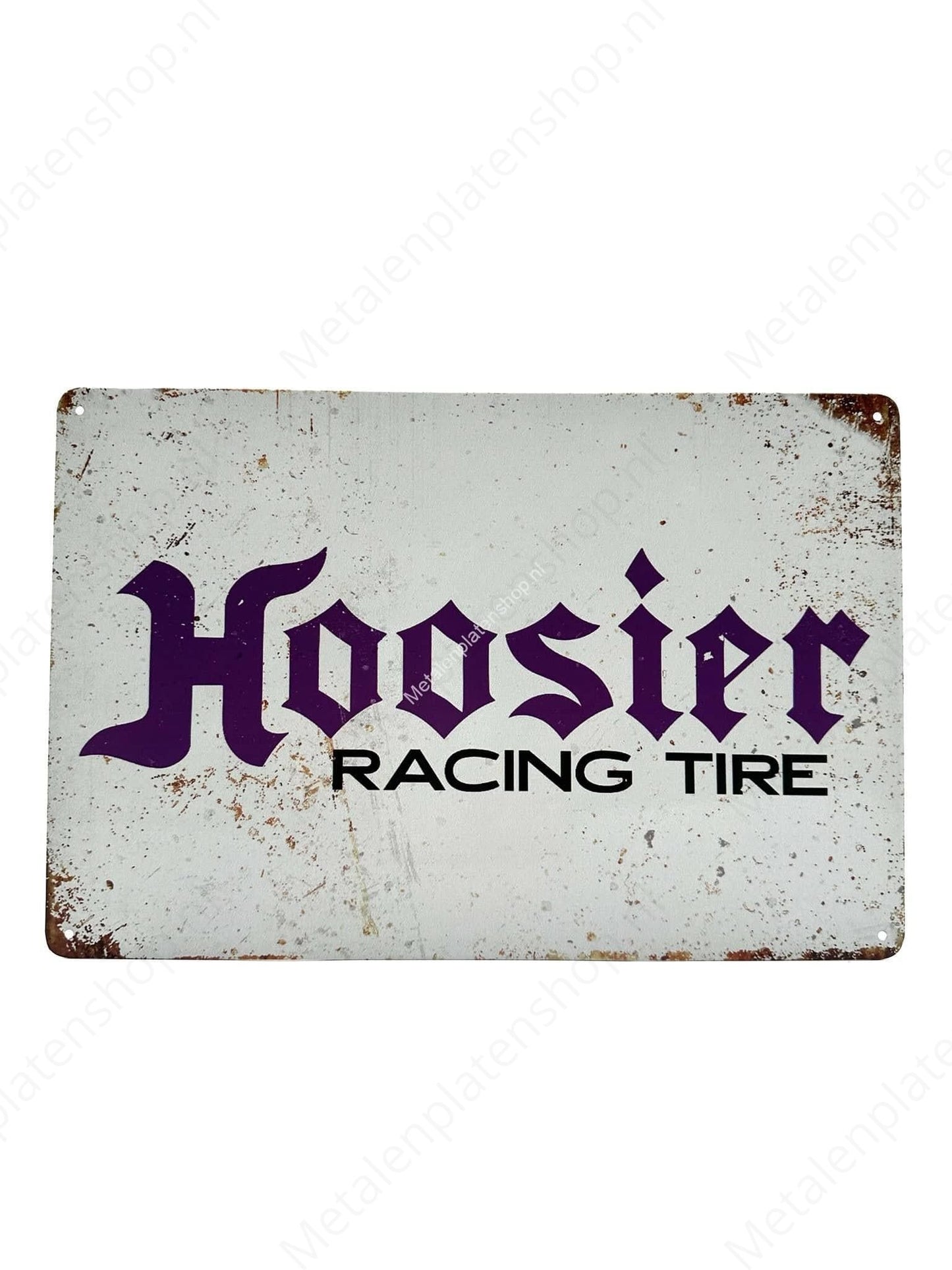 Hoosier - Racing Tire - Metalen Wandbord