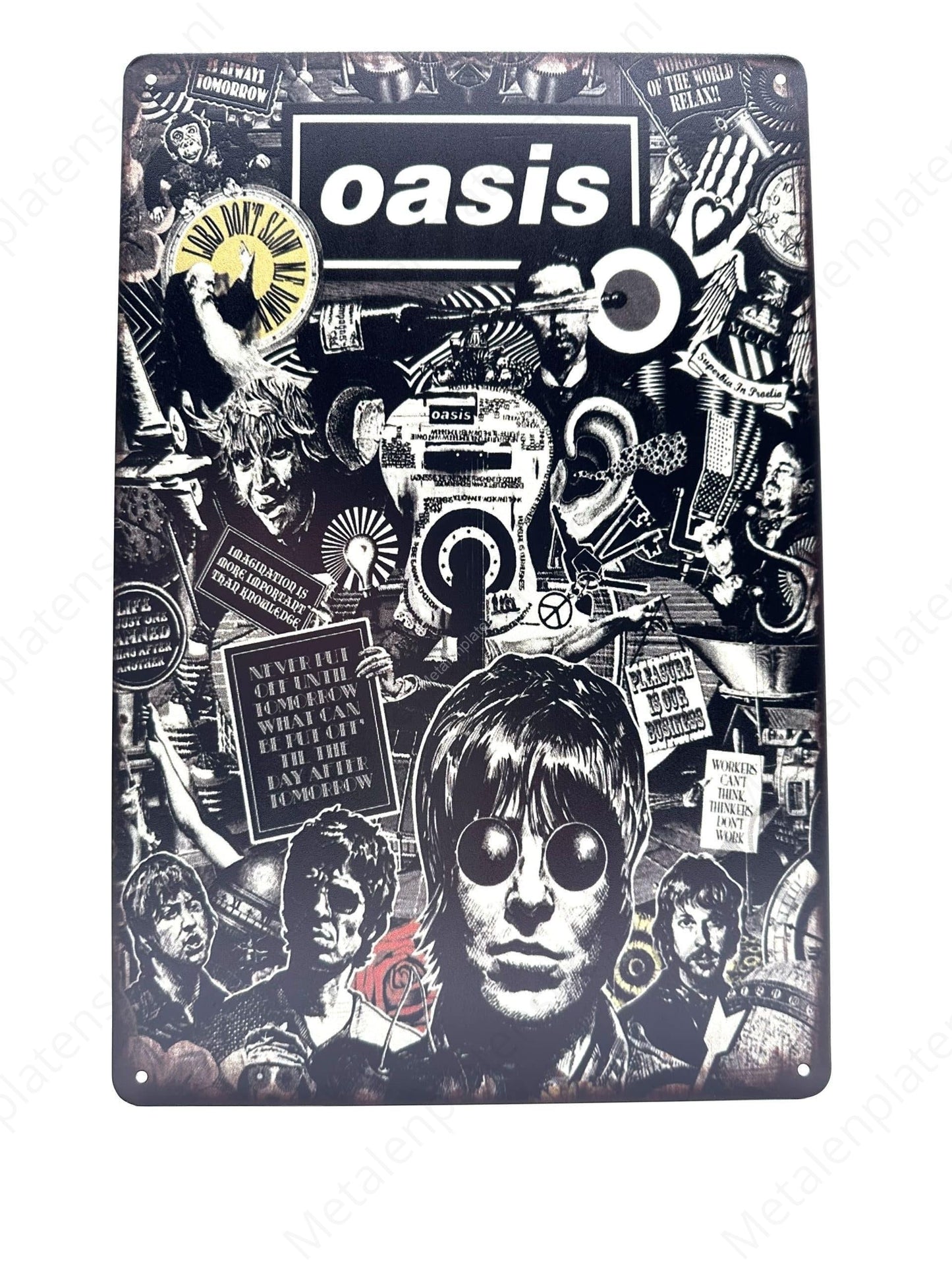 OASIS - Metal Wall Sign