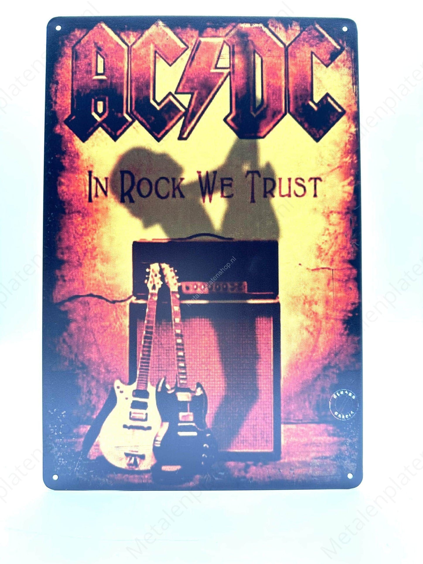 ACDC - Metal Wall Sign